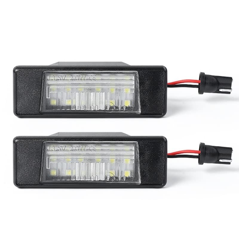 Feux de plaque d'immatriculation Juke X-Trail trajets nuit - 3
