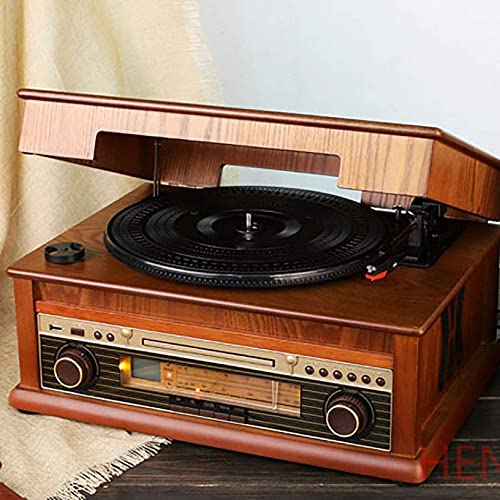 Tourne-Disque Portable Bluetooth Vinyl Turntable3-speed Turntable CD Player with Remote Control Recorder Chaque Famille - Les Beatles, Paul McCartney, John Lennon, RIngo Starr, George Harrison Tourne-Disque Portable Bluetooth Vinyl Turntable3-speed Turntable CD Player with Remote Control Recorder Chaque Famille – Image 4