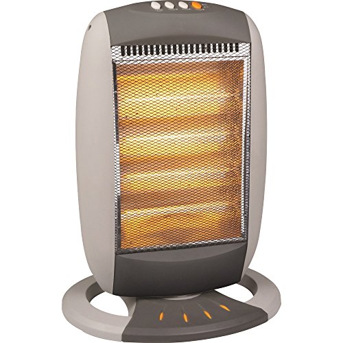 MAURER 22030204 Estufa Halógena Oscilante 400/800 / 1200/1600 W