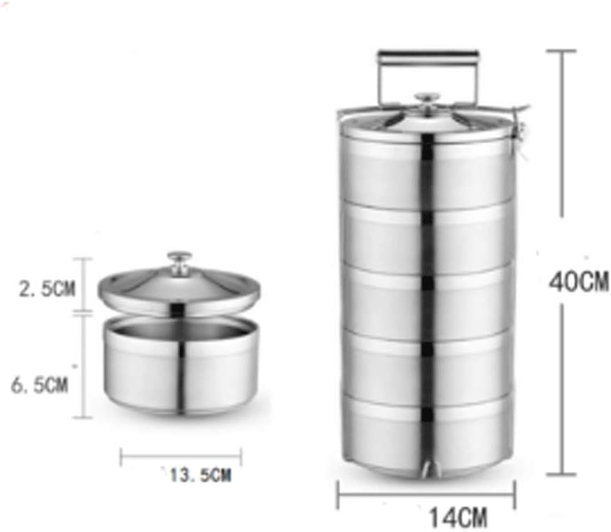 Vacuum Insulated Lunch Box Stainless Steel Food Jar Container Carriers Thermal Storage