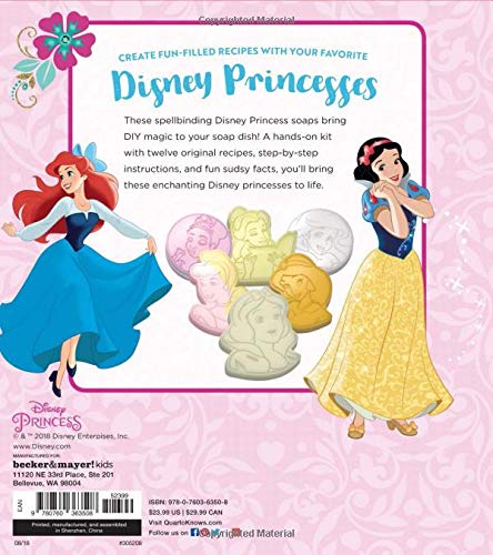 Becker&Mayer! Kids Murphy, Patricia J. Make Your Own Disney Princess Soaps: 12 Suds-Ational Projects Featuring Your Favorite Princesses! thumb #1