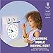 SPARK INNOVATIONS Learning Clock Teach Telling The Time Homeschool and Classroom Teaching Resources Educational Supplies Interactive Digital and Analog Clock Activity Set for Home and School