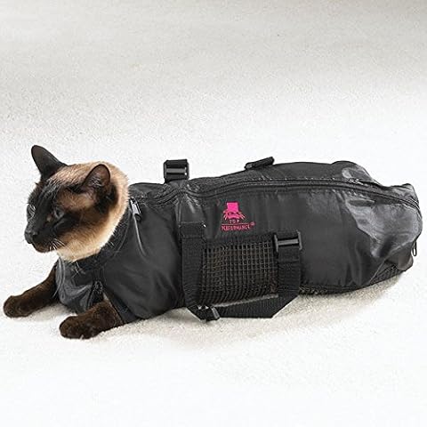 Strapazierfähige Netztasche für die Fellpflege Cover