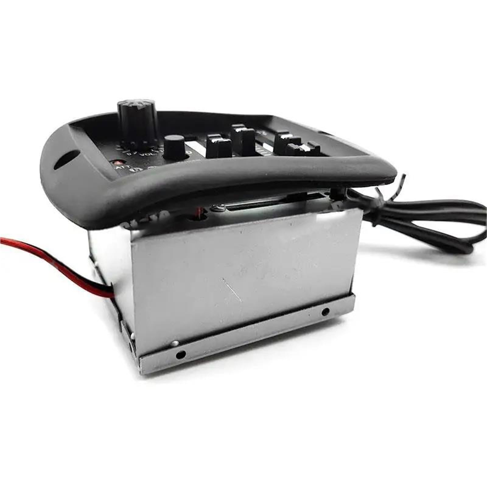 Pickup Chitarra Acustica Preamplificatore per chitarra acustica con equalizzatore a 4 bande pickup piezoelettrico con di accordatura tailpost in ottone