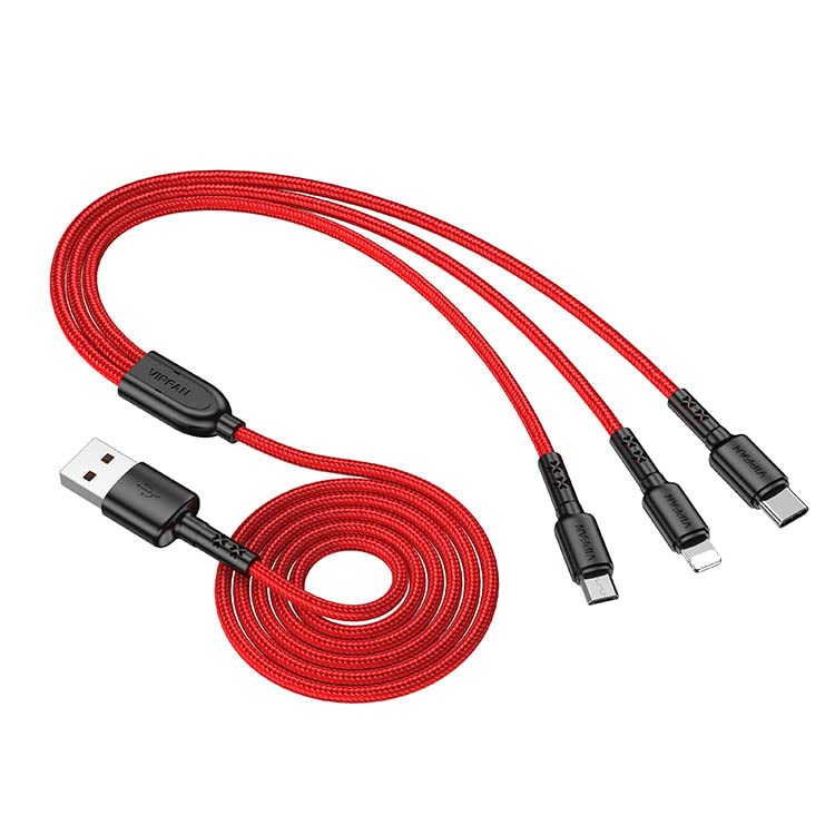 VIPFAN3 in 1 3.5A Fast Charging Cable