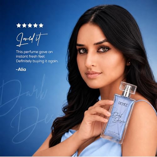 Image of RENEE Eau De Parfum Dark Desire | Long Lasting Fragrance l Premium Perfume | Notes of Almond & Sandalwood | Perfect Gifting Option for Women l Floral Scent for All Occasions | Travel Friendly l 100 ml