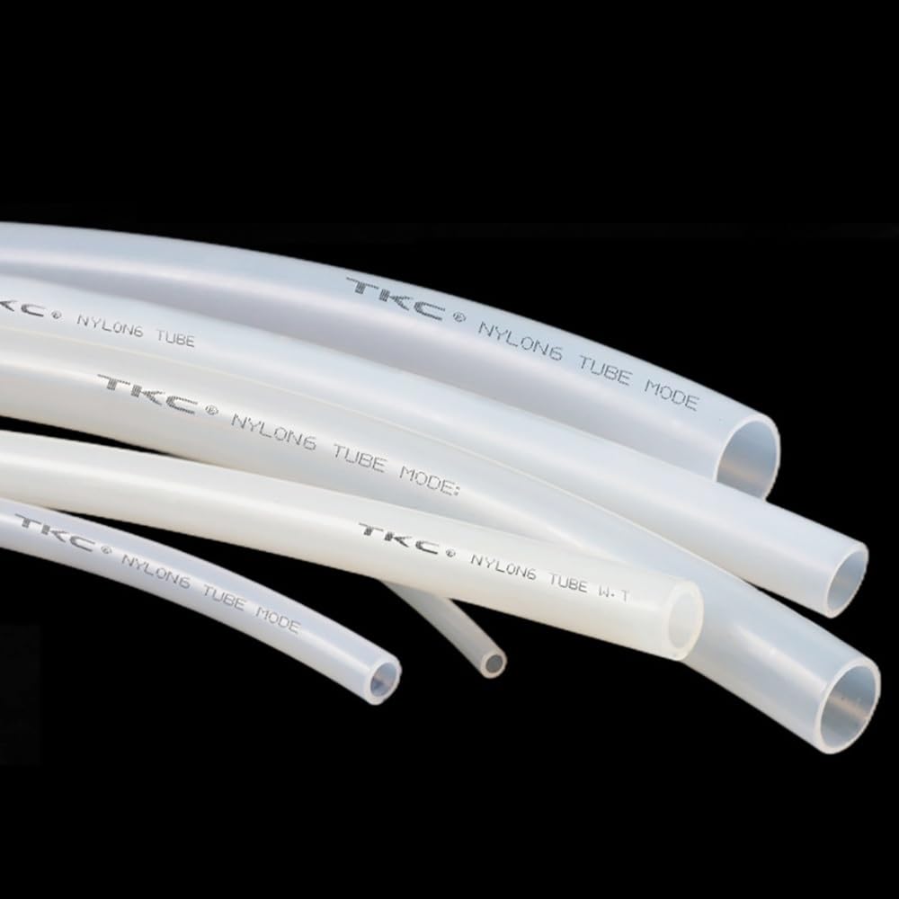 Tubo De Nailon PA6 Rígido Translúcido, Tubo De Poliamida De 5M for Transporte De Disolventes De Aceite, Agua Y Aire, Diámetro Interior De 2-13mm(OD 16 x ID 13mm)