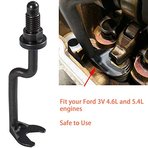 Similar To Otc 6684, Valve Spring Compressor Tool, Rotunda 303-1039 Fits For Ford Camshaft, Valve Seal, Retainer And Compression Of Valve Springs In 4.6L 5.4L 6.8L 3V Engine #TOP4