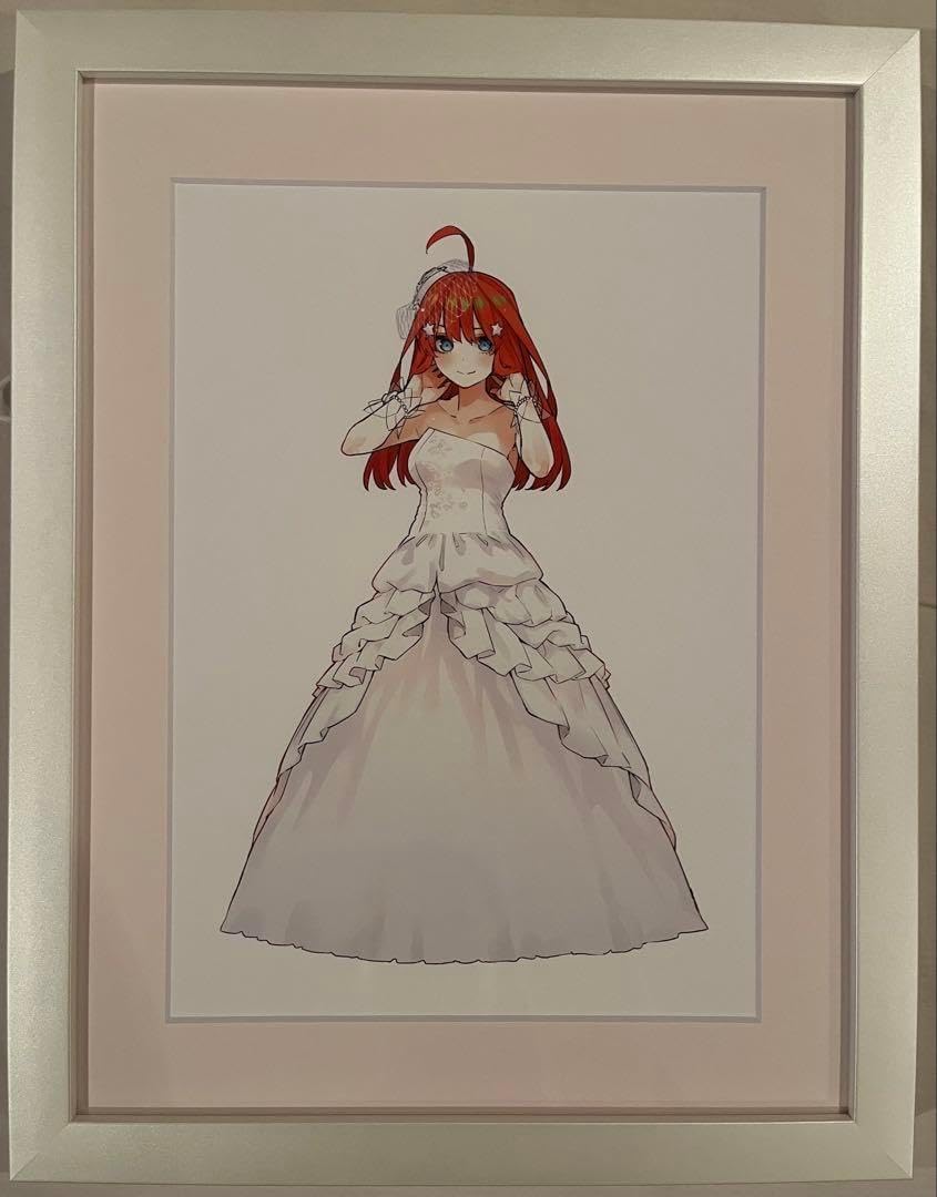 ミストグラフ 五月 五等分の花嫁展 額装絵 中野五月 ミスト