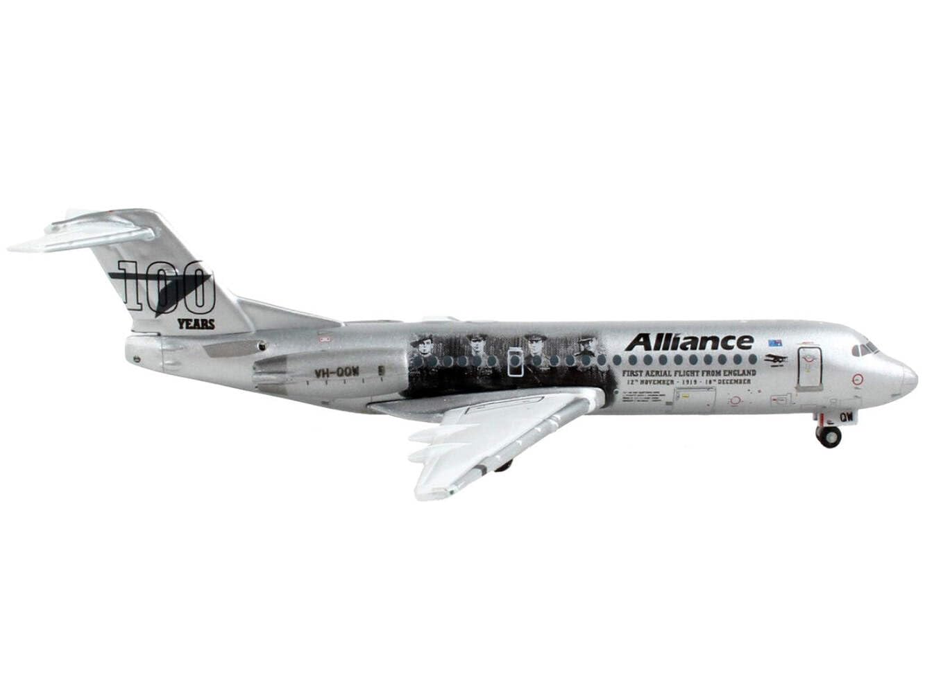 Amazon.com: GeminiJets Fokker F70 Commercial Aircraft Alliance