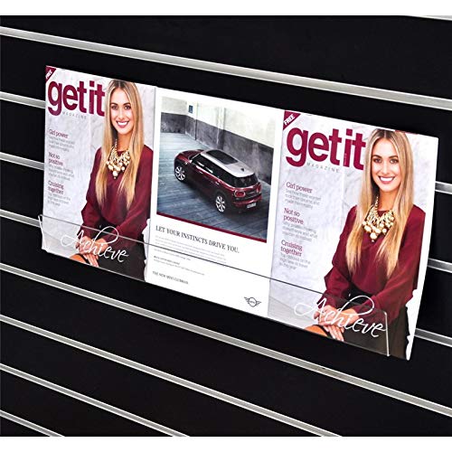 Shraddha Sales Acrylic Book Shelf for Slatwall Amazon.in Office Products