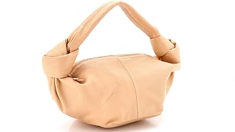 Pre-Loved Double Knot Hobo Leather Teen, Neutral