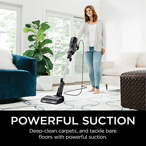 Shark Hs152Amz Ultralight Pet Plus Corded Stick Vacuum, With Swivel Steering, Led Headlights, Removable Dust Cup, Precision Hand Vacuum, And 2 Pet Tools, For All Floors, Lavender #TOP1