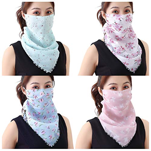 Preisvergleich Produktbild MOTOCO Kopftuch Bandana Mode Halstuch Stirnband Damen Schlauchtuch Neck Gaiter Gesichtsschutz Kopfbedeckung Halsmanschette Frauen Multifunktionstuch(L.Q4)
