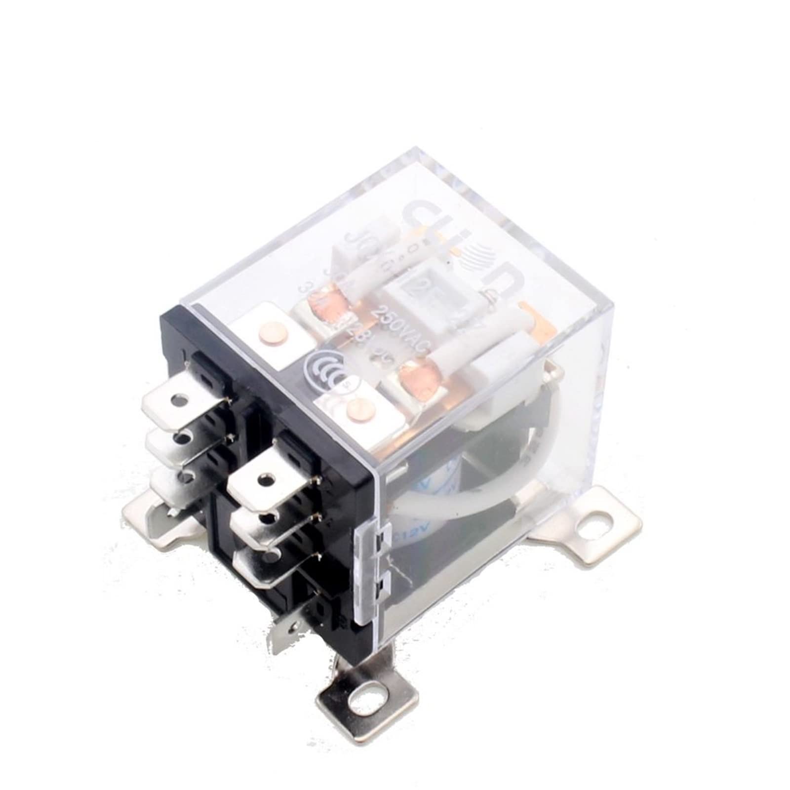 Relé de potencia de propósito general 8 pines JQX-12F 2Z DC 12V 30A Accesorios electrónicos