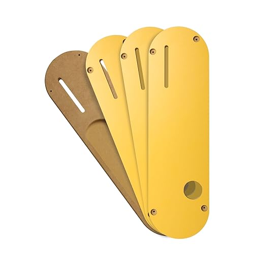 (4 Pack) Zero Clearance Insert Throat Plate Compatible with DeWalt