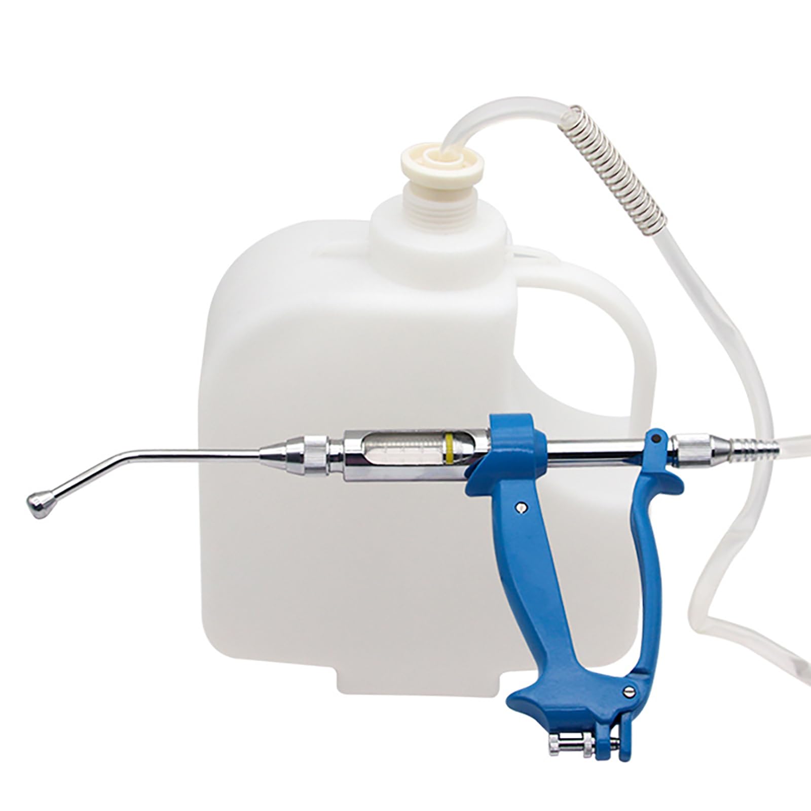 DBXMJWCMDT Veterinary Metal Feeding Gun – Adjustable Continuous Drench Gun (10ml/20ml/30ml), Durable Medicine Dispenser for Pig, Cow Sheep Goat & Horse Farm Livestock Feeding Tool 30ML