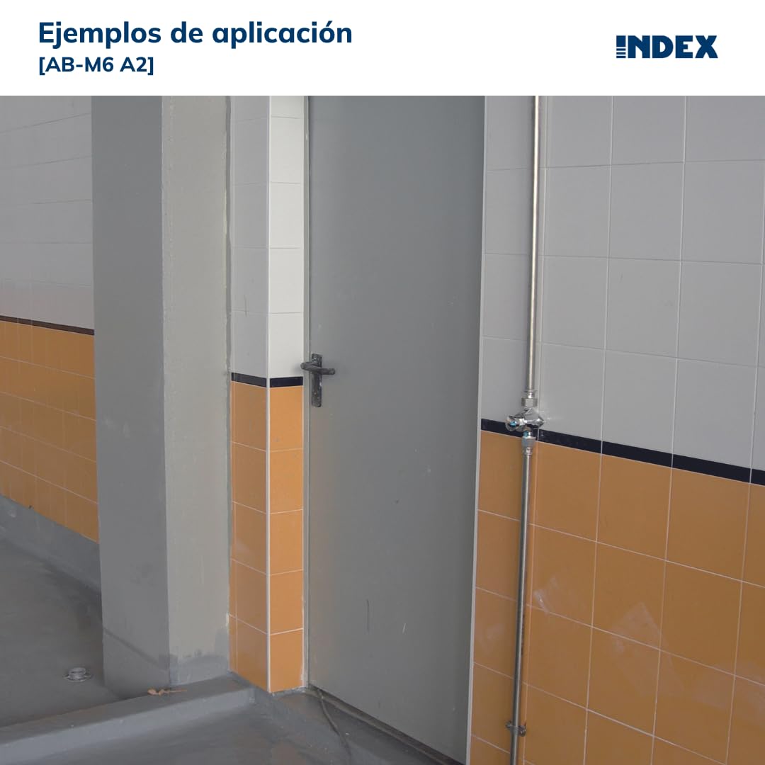 Index 184 ABM6A2020 Index ABM6A2020-Abrazadera M6 Inoxidable A2 (20, 100 uds.)