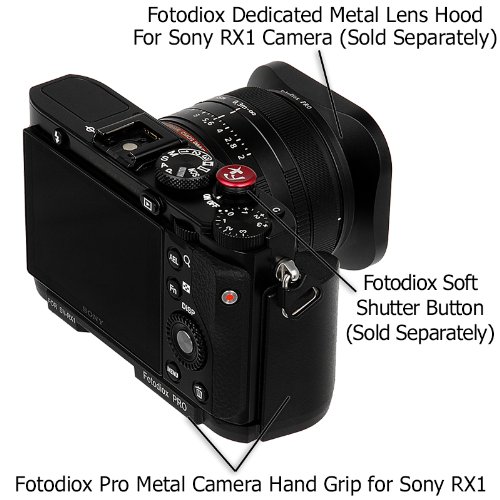 Fotodiox SnyRX1 - Uchwyt Pro-Grip do Sony DSC-RX1/RX1/RX1R/DSC - RX1R - czarny