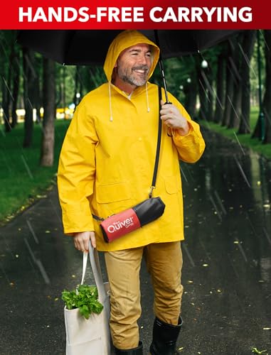 Image of Repel Windproof Travel Umbrella - Compact & Withstands Winds up to 100MPH, Strongest Premium Auto Folding Umbrella for Rain and Sun - Durable, Light & Portable for Women & Men, Fits Backpacks & Cars