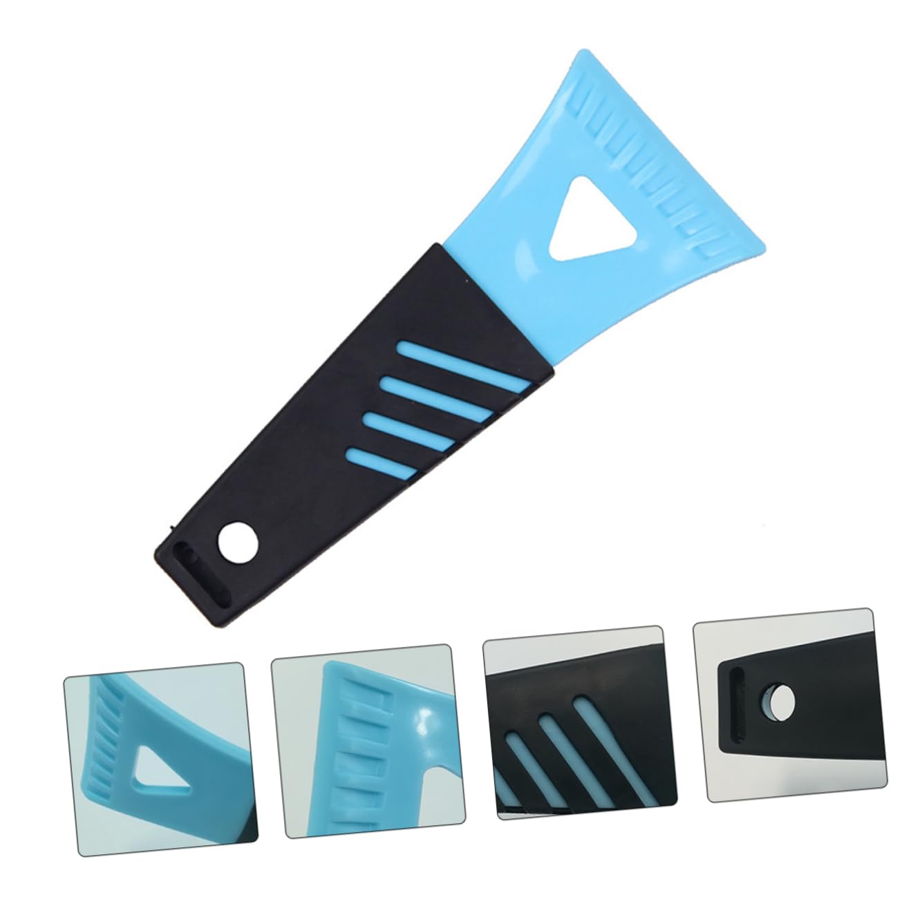 Luxshiny 2sets Ergonomic Handle Ice Removal Tool Shovel Snow Shovel Pusher Scraper 2pcs*2 Random