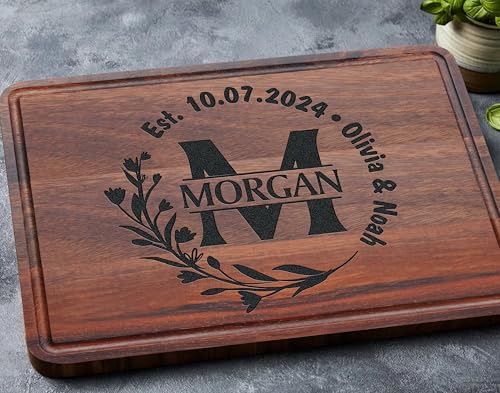 Tabla de cortar rectangular personalizada de bambú miniatura 3