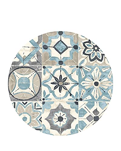 {Alfombras de Vinilo Redondas Alfombras de Vinilo Vilber, Alfombra Vinilo Redonda, KOLLAR color 03, Diámetro 65 cm