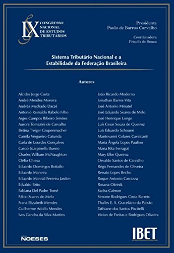 Sistema tributário nacional e a estabilidade da federação brasileira: