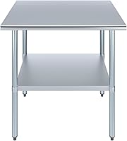 Vista 511 de Mesa de trabajo de acero inoxidable, mesa de metal