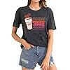 Coffee-Shirt-for-Women-Dunkie-Junkie-T-Shirts-Funny-Letter-Print-Short-Sleeve-Casual-Tee-Tops Coffee Shirt for Women Dunkie Junkie T Shirts Funny Letter Print Short Sleeve Casual Tee Tops