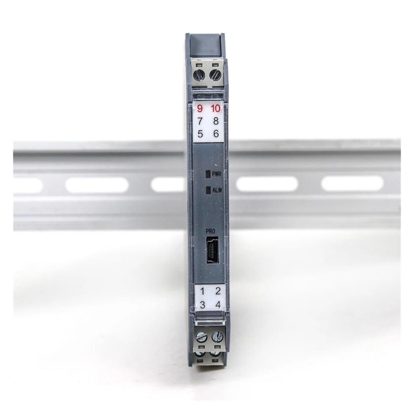 Alimentazione 220V Ingresso 4-20mA 0/1~5V Uscita 0~10V Isolatore Segnale analogico 1/2 canali(0-10V in_220V_0-10V)