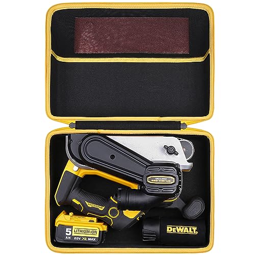 khanka Hard Case Replacement for DEWALT 20V MAX* Cordless Belt Sander(DCW220B),Only Case.