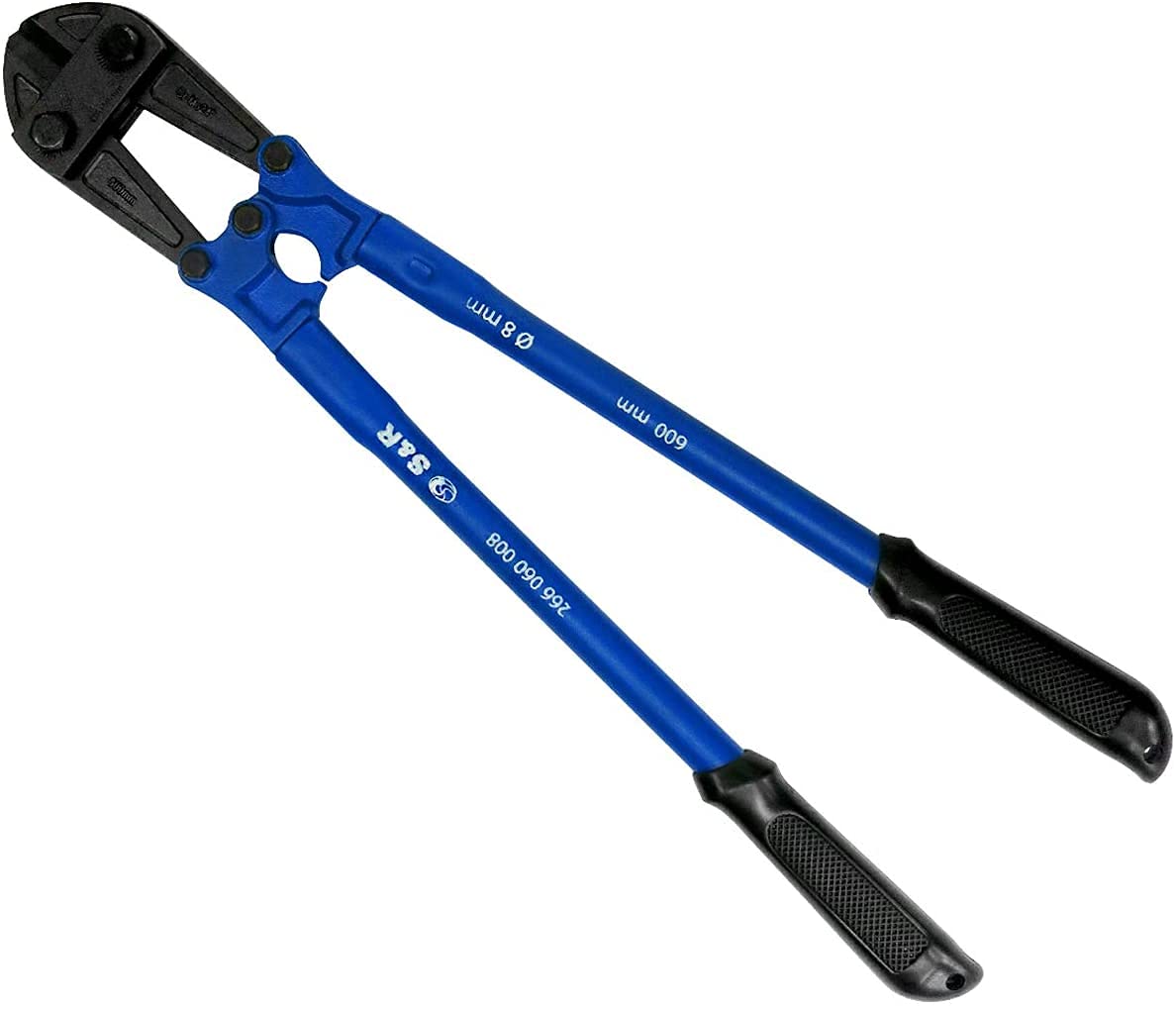 S&R Tagliabulloni Professionale - Tronchese per Ferro Bulloni Manuale 600 mm. Peso 2,2Kg. Taglio fino a 8mm. Qualità Professionale