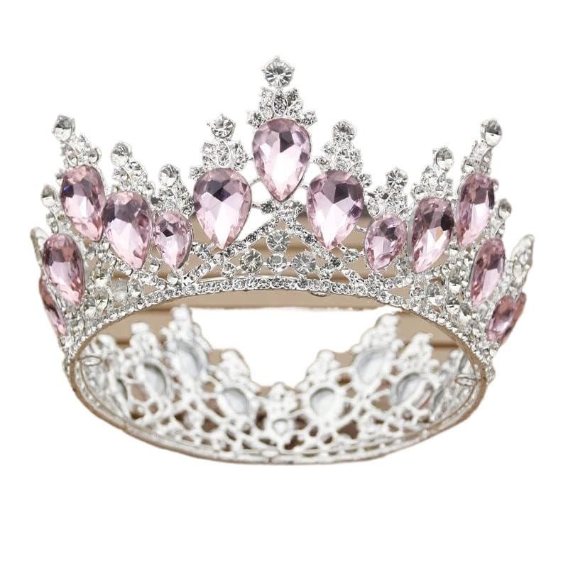 Amazon.com: ZIFENGXUAN Tiara de corona de mujer para mujer