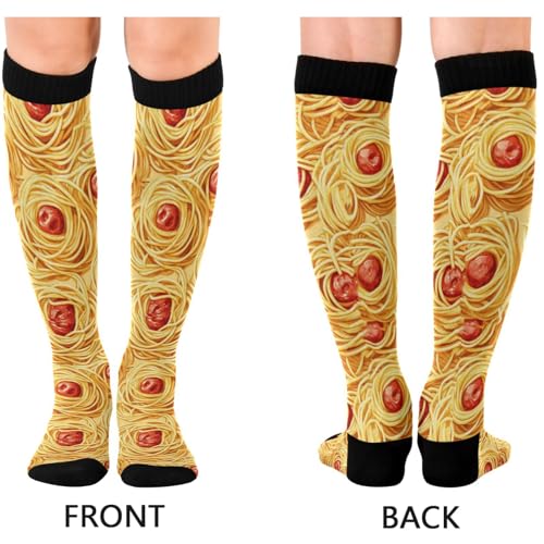 Image of Pigsaly Ceramic Mugs Coffee Cups Womens Knee High Socks Love Compression Socks Athletic Tube Sock Outdoor Sport Socks