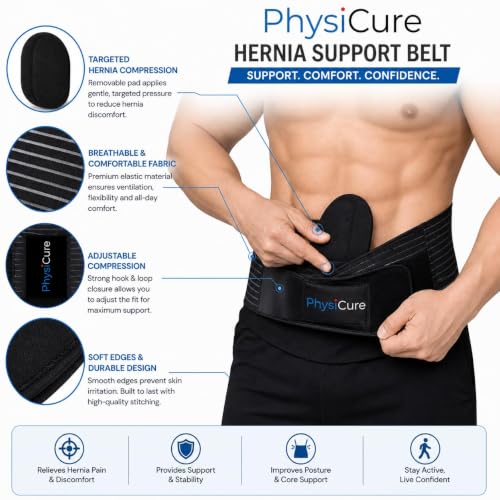 Faja Abdominal Ajustable para Hernia Umbilical Unisex XL miniatura 3