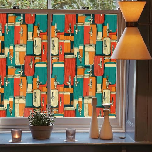 Vinilo decorativo adhesivo 15.7x118 pulgadas para ventana miniatura 3