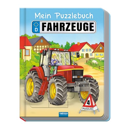 Trötsch Puzzlebuch Mein tolles Puzzelbuch Fahrzeuge: Beschäftigungsbuch...