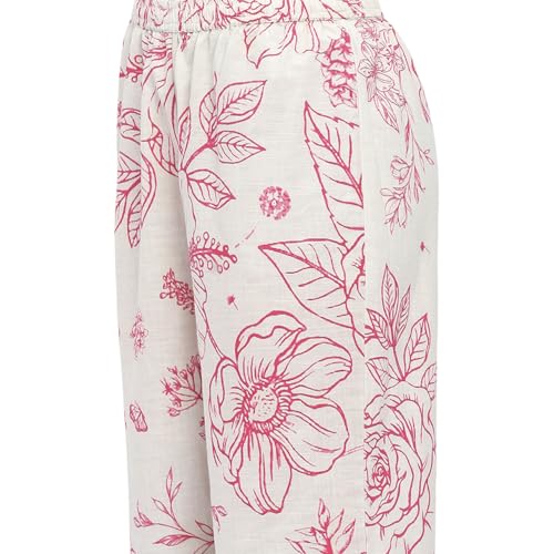 Image of BIBA Women Cotton Straight Printed Suit Set