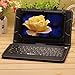 iRULU 4 Th 7 inch Tablet Android 4.4 OS, 4*1.5GHZ Quad core, 0.3MP/2.0MP Dual Camera , 512MB-RAM/16GB-ROM, Black with Black Keyboard Case