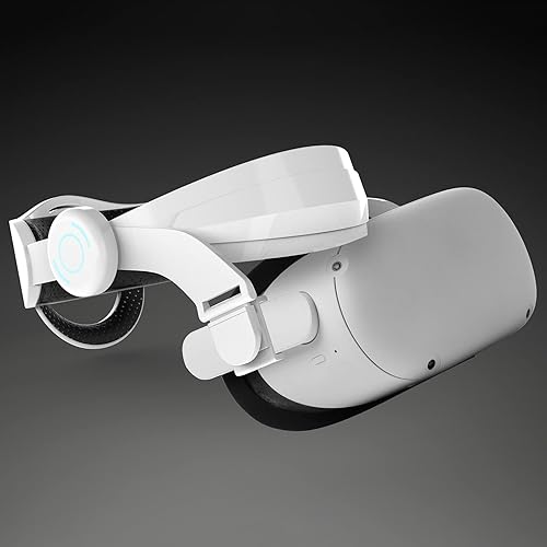 Miniatura 6 de Head Strap for Oculus Quest 2,MODJUEGO Soft Foam and Skin-Friendly with Silicone Face Cover, Lightweight and Adjustable Accessories for Adults and