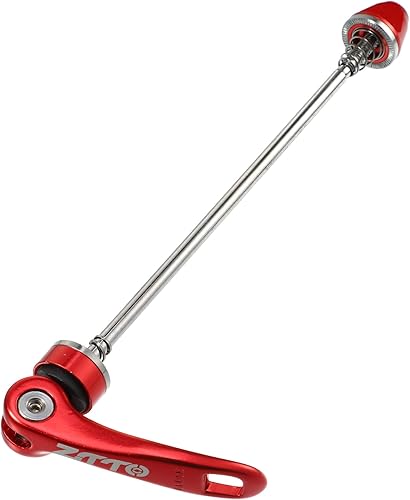 Miniatura 4 de X AUTOHAUX 2 piezas de bicicleta de liberación rápida, ejes de brochetas, palanca delantera y trasera, eje de rueda de bicicleta de 5.91 pulgadas,