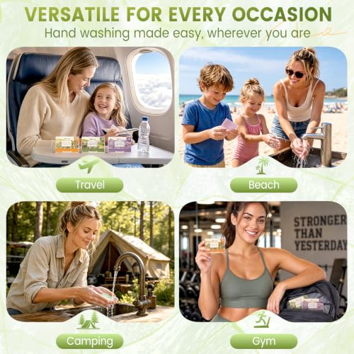 Travel Soap Sheets for Hand Washing DROPS TO - image 5