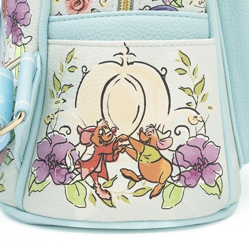 Image of Wondapop - Cinderella 11 inch Vegan Leather Fashion Mini Backpack