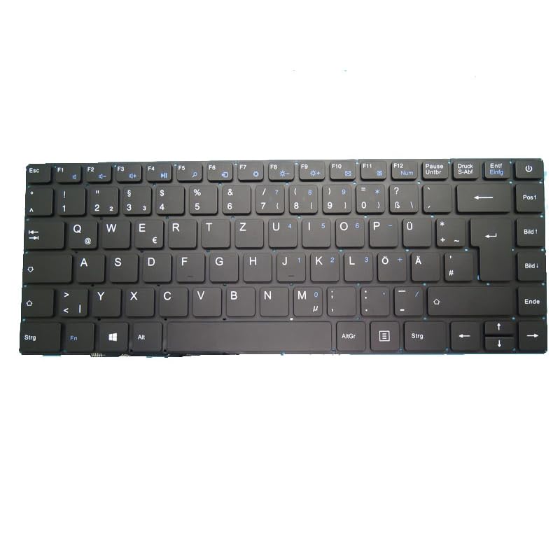 Clavier noir pour Medion Akoya E4251 à frappe silencieuse MD61169 - 3