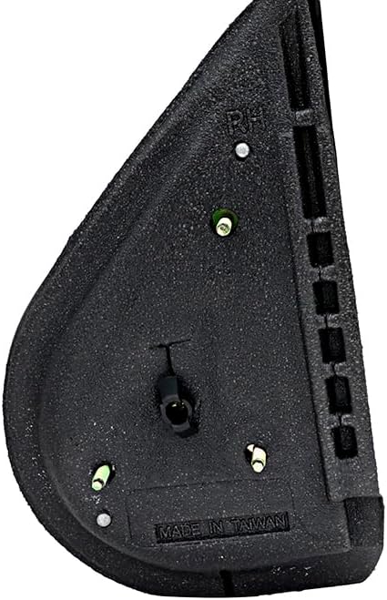 For Chevrolet Chevy Silverado,GMC Sierra 1500 2500 3500,Tahoe 2007 2008 2009 2010 2011 2012 2013 2014 Manual Textured Black Side Door Towing Mirror Passenger Right