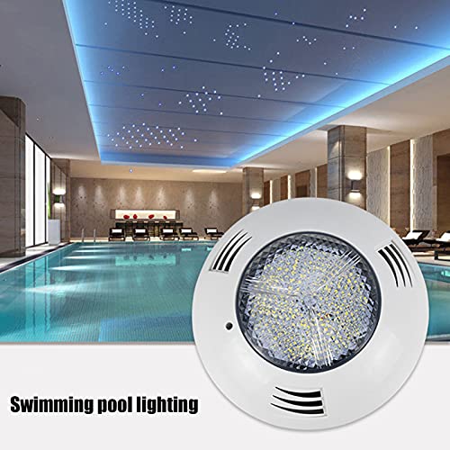 AC12V IP68 Waterproof White Light Underwater Lamp Wall Mounted LED Swimming Pool Light(35W) Submersible Light for Spring Outdoor Swimming Pool Aquarium Lighting Decorat - Image 4