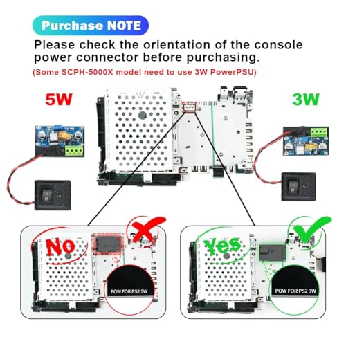 Carte d'alimentation PS2 USB-C mod bloc alimentation 5XXXX