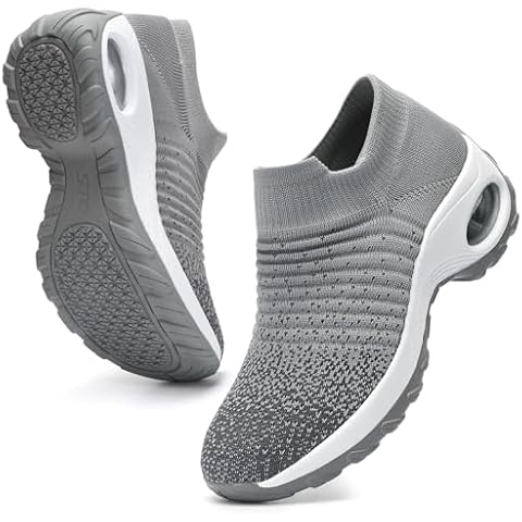 HKR Ladies Lightweight Slip-On Trainers Cover
