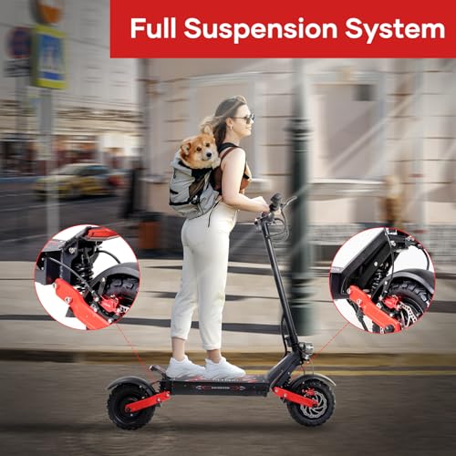 S3 Electric Scooter for Adults, 6000W Dual Motor Off-Road